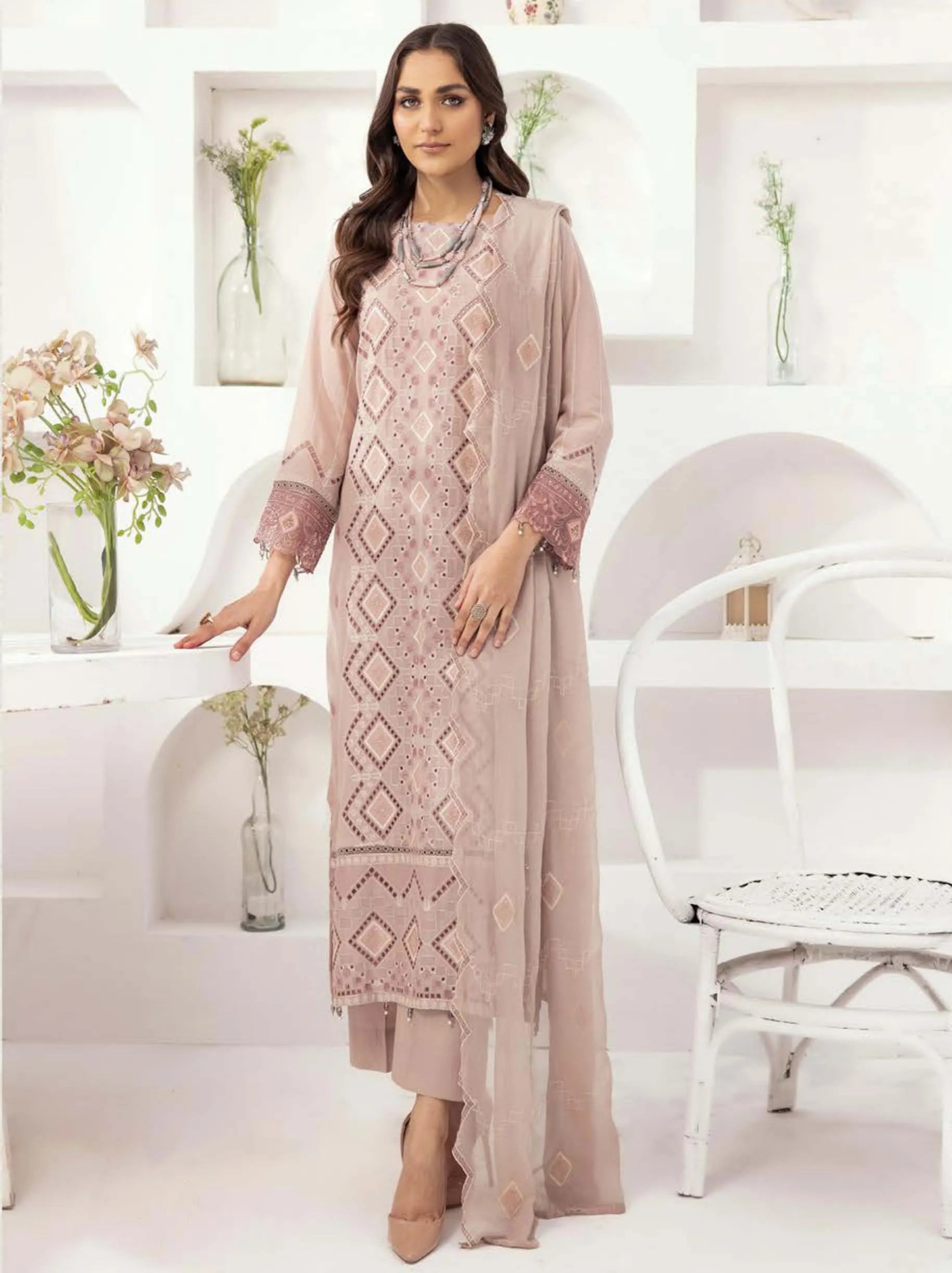 Colorum Hum Safar Embroidery Swiss Collection 2024 (D-05)