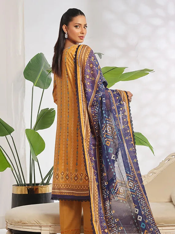 Colours by Alzohaib Lawn Collection 2025 Vol-03 (CDP-3-25-04)