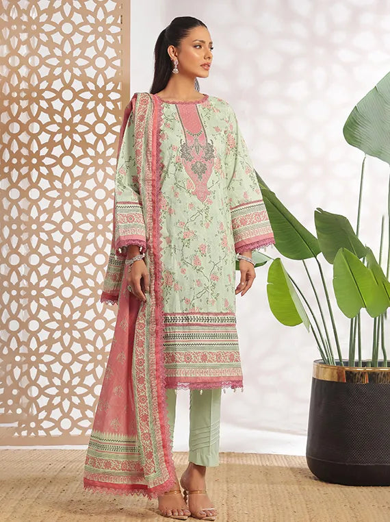 Colours by Alzohaib Lawn Collection 2025 Vol-03 (CDP-3-25-06)
