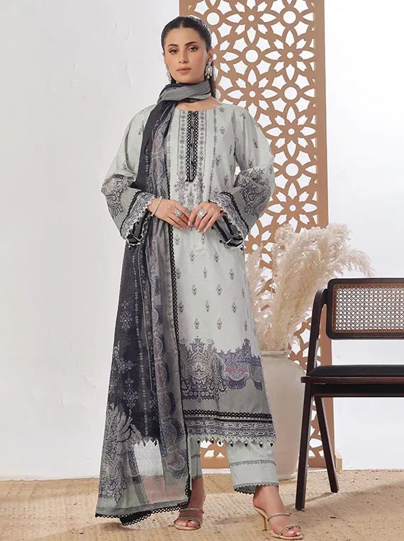 Colours by Alzohaib Lawn Collection 2025 Vol-03 (CDP-3-25-08)