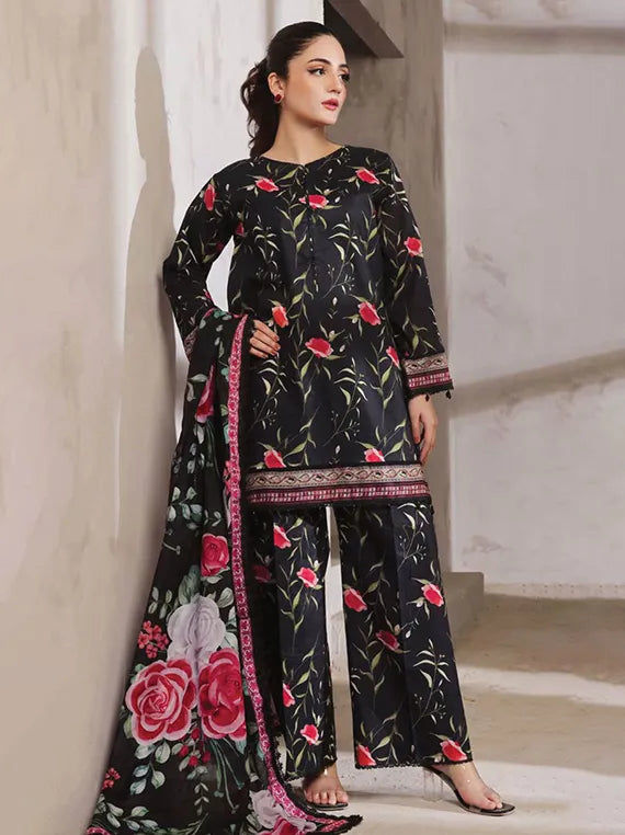 Colours by Alzohaib Printed Lawn Collection 2025 Vol-02 (D-06)