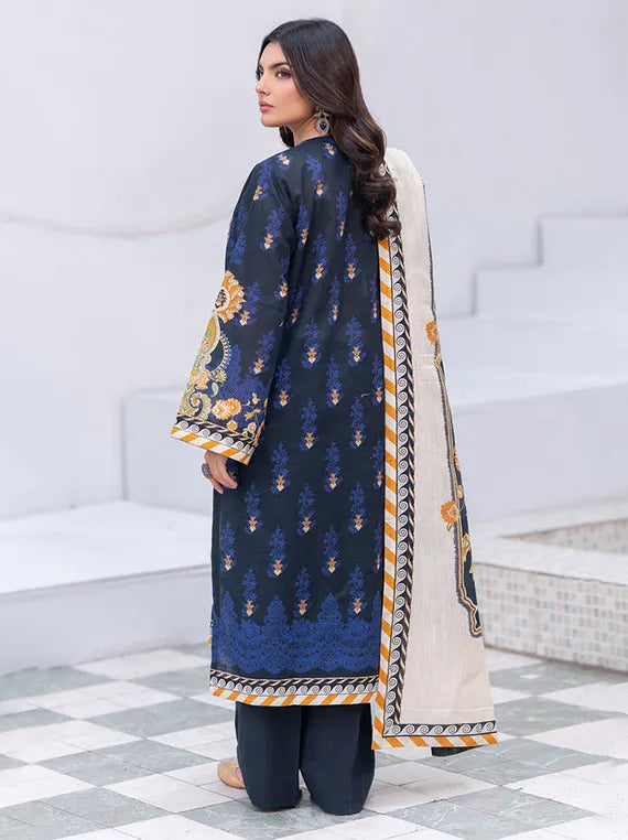 Cozy Printed Khaddar Collection 2025 by ZELLBURY (WUW24E30475)