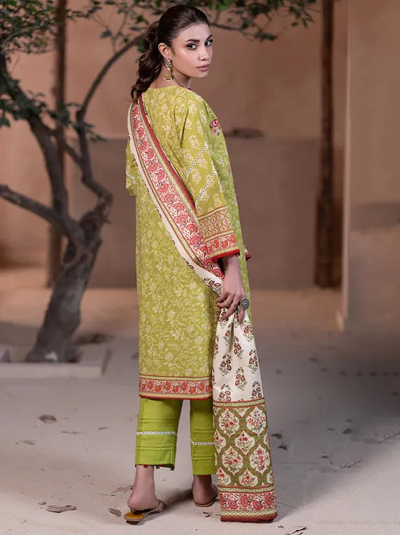 Cozy Printed Khaddar Collection 2025 by ZELLBURY (WUW24E30535)