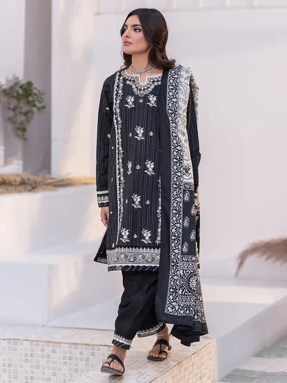 Cozy Printed Khaddar Collection 2025 by ZELLBURY (WUW24E30540)