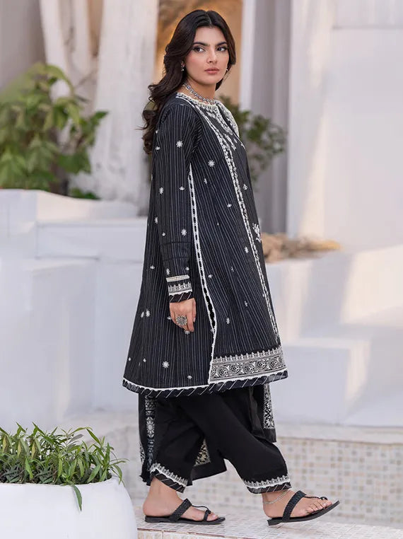 Cozy Printed Khaddar Collection 2025 by ZELLBURY (WUW24E30540)