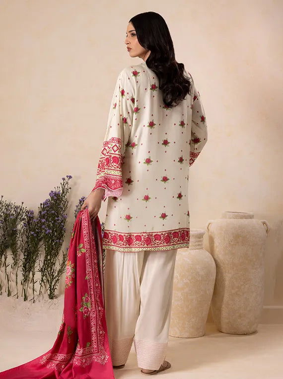 Cozy Printed Khaddar Collection 2025 by ZELLBURY (WUW25X20119)