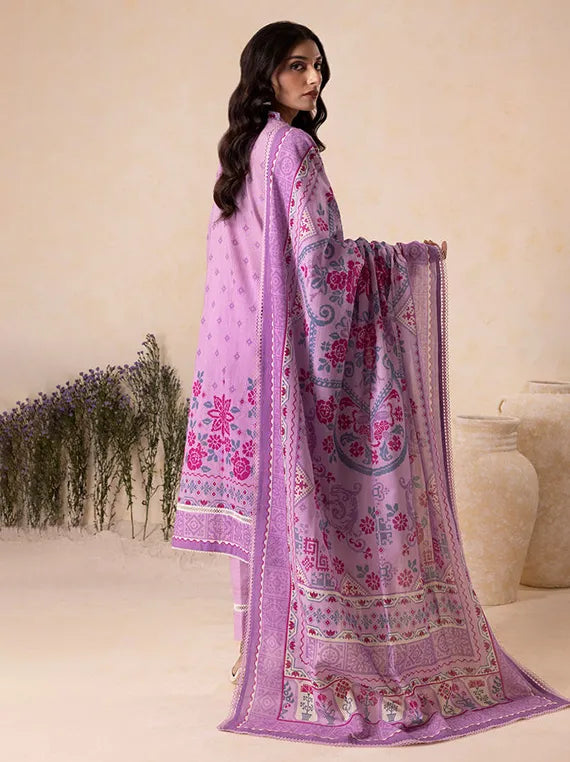 Cozy Printed Khaddar Collection 2025 by ZELLBURY (WUW25X20121)