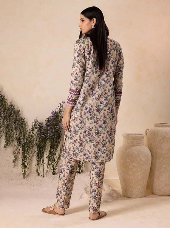 Cozy Printed Khaddar Collection 2025 by ZELLBURY (WUW25X20122)
