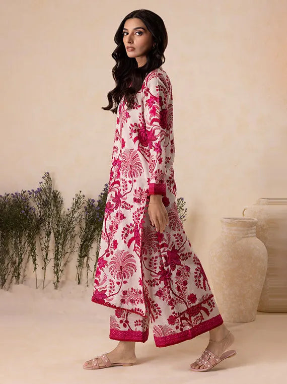 Cozy Printed Khaddar Collection 2025 by ZELLBURY (WUW25X20124)