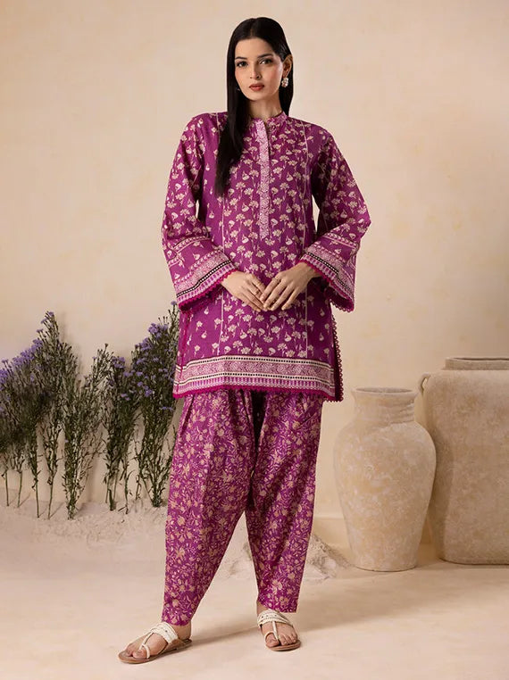 Cozy Printed Khaddar Collection 2025 by ZELLBURY (WUW25X20126)