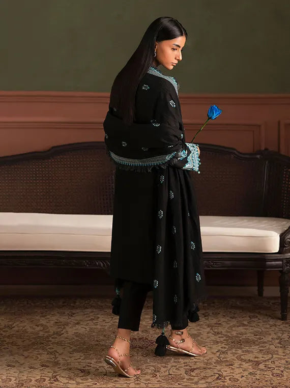 Crafted in Winter by Gul Ahmed Linen Unstitched Collection'26 (SP-62054)