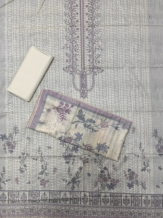 Crocus Digital Printed & Chikankari Lawn Edit26 Vol-26DF09 (D-03)