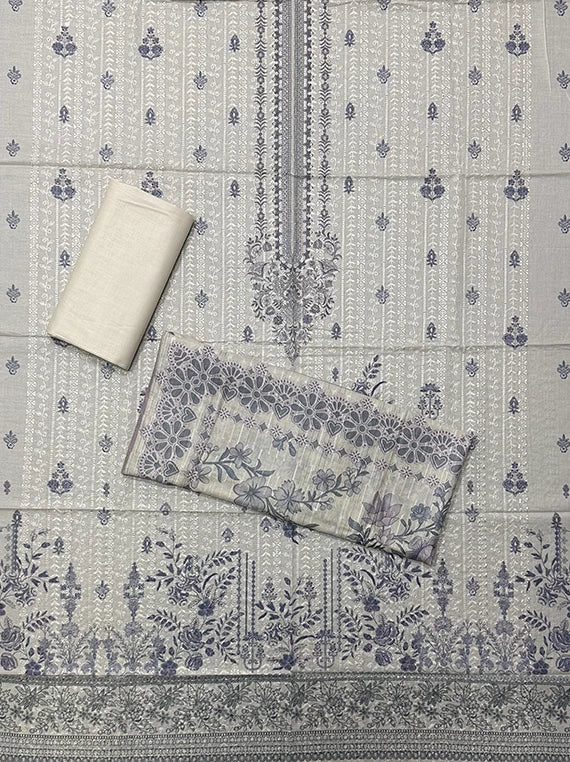 Crocus Digital Printed & Chikankari Lawn Edit26 Vol-26DF09 (D-04)