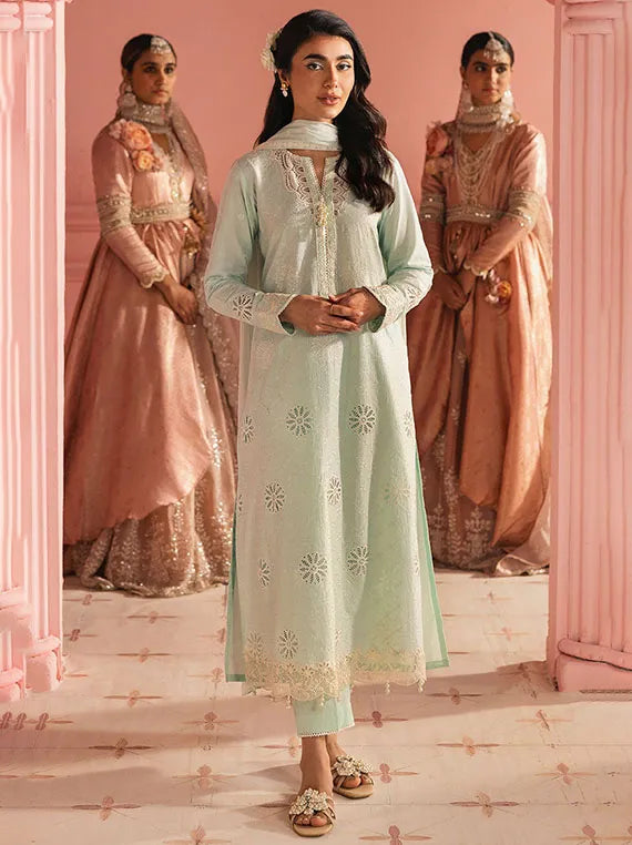 Cross Stitch Premium Lawn Collection 2025 (14-SKY WHISPER)