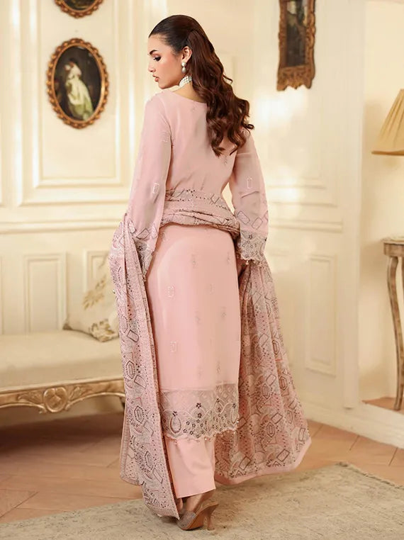 DASTAN by Ramsha Embroidered Chiffon Collection 2025 Vol-04 (T-403)