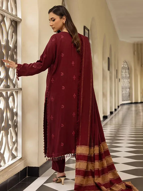 DASTOOR Embroidered Peach Leather Collection 2025 (D-21)