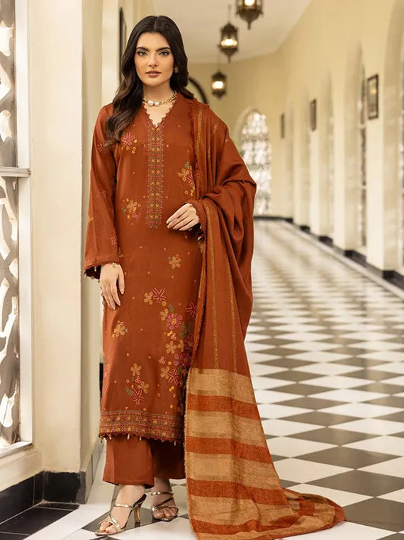 DASTOOR Embroidered Peach Leather Collection 2025 (D-24)