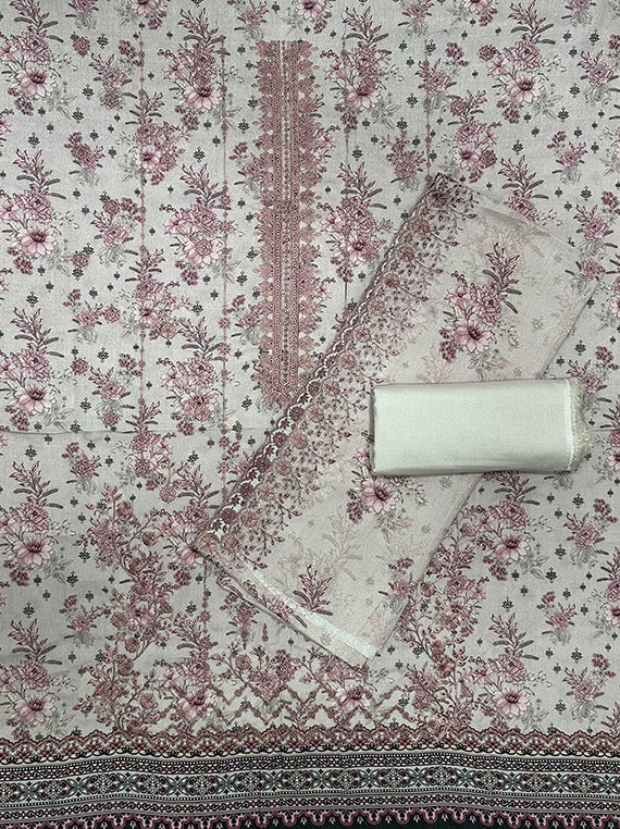 DEEDAR Embroidered Printed Karandi Edit25 Vol-25DB14 (D-01)