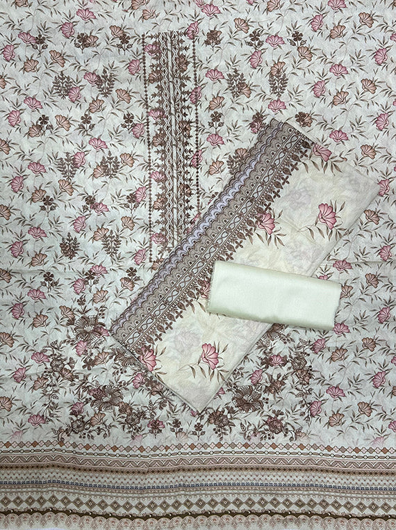 DEEDAR Embroidered Printed Karandi Edit25 Vol-25DB14