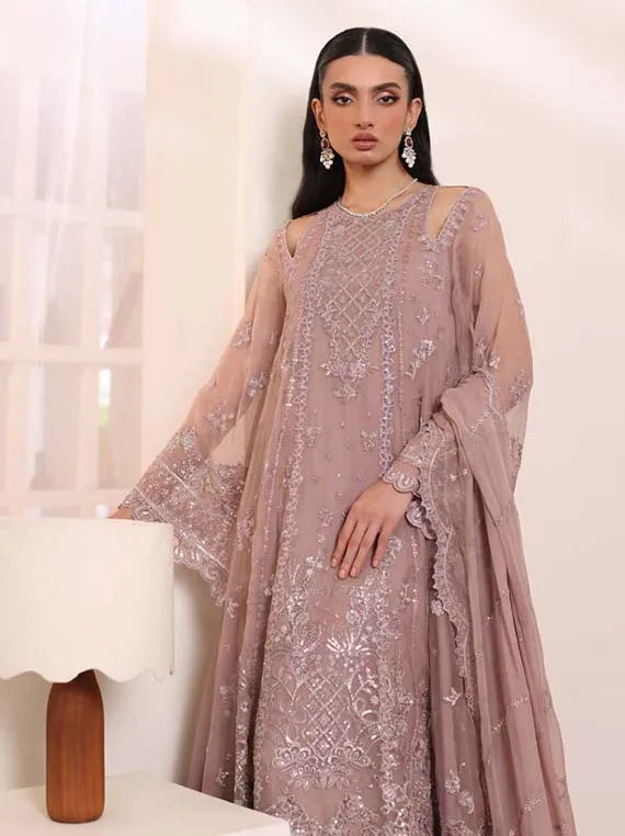 DE Luxe Chiffon Collaction 2024 By Noor Saadia Asad(D-07)
