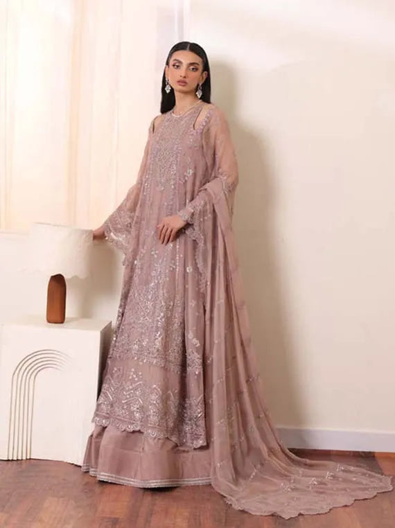 DE Luxe Chiffon Collaction 2024 By Noor Saadia Asad(D-07)