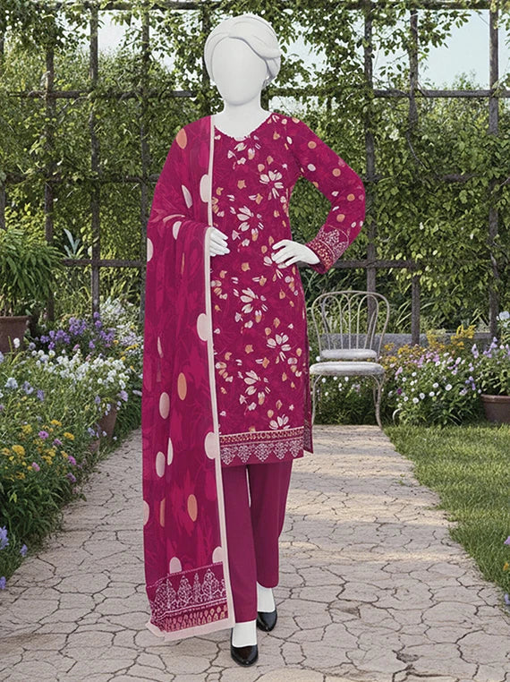 DHAAGE Printed Lawn By ABC Collection 2026