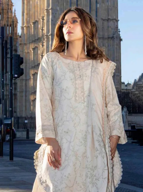 DHAGAKARI by Alzohaib Embroidered Lawn Collection 2026 (D-01)