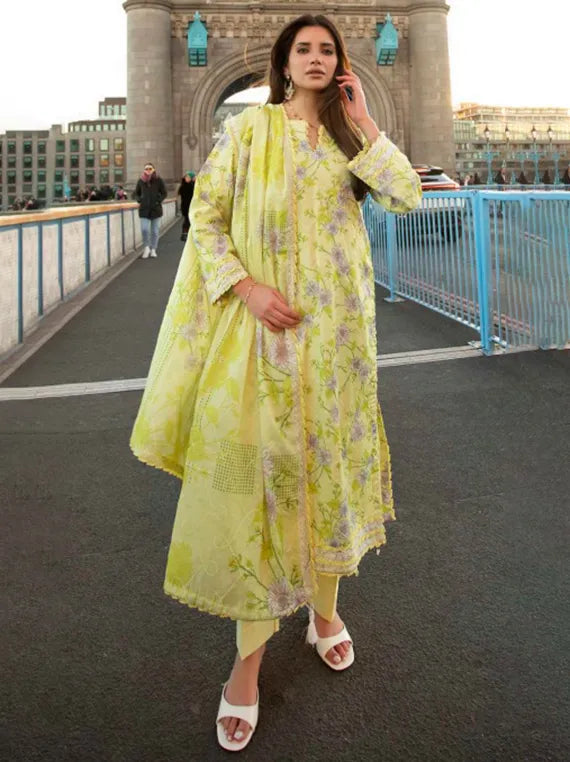 DHAGAKARI by Alzohaib Embroidered Lawn Collection 2026 (D-06)