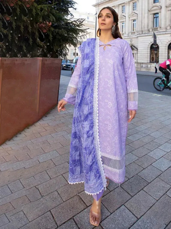 DHAGAKARI by Alzohaib Embroidered Lawn Collection 2026 (D-07)