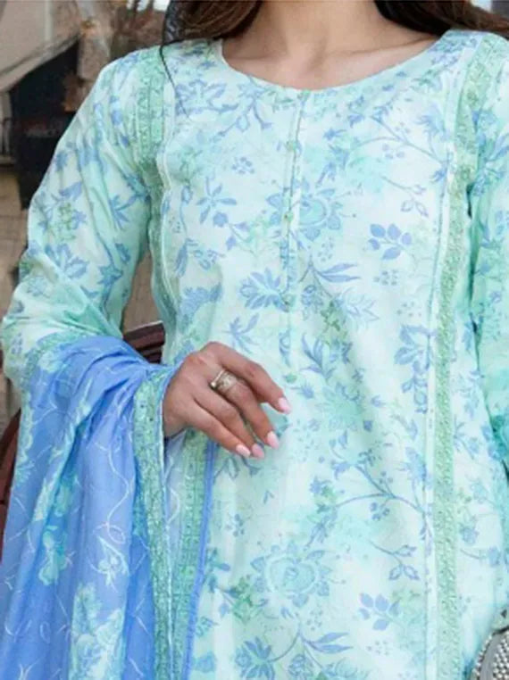 DHAGAKARI by Alzohaib Embroidered Lawn Collection 2026 (D-10)