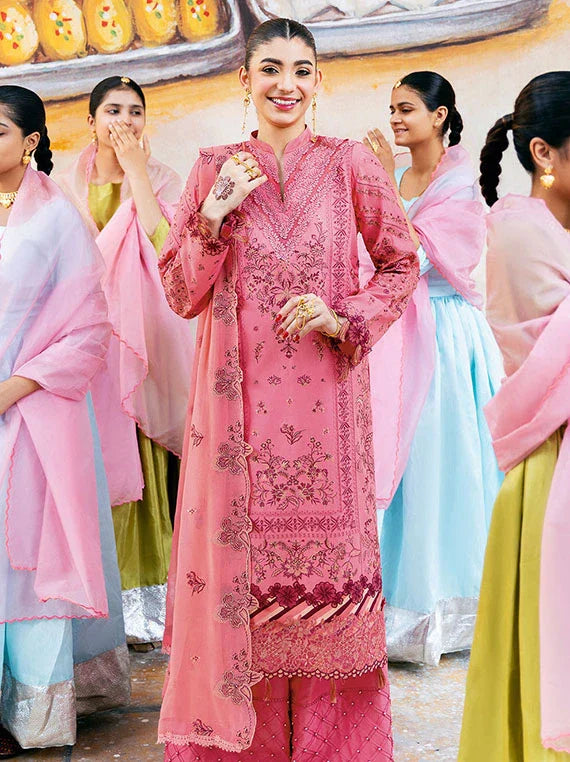 DILRAS by Shagna Luxury Lawn Collection 2026 (03-MITHAAS)