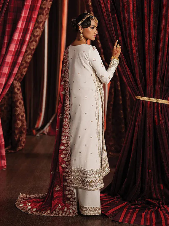 DIVANI by Afrozeh Embroidered Raw Silk Collection 2025 (AS-25-01)