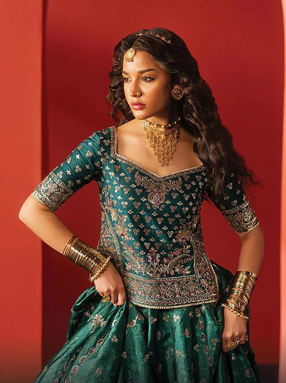 DIVANI by Afrozeh Embroidered Raw Silk Collection 2025 (AS-25-02)