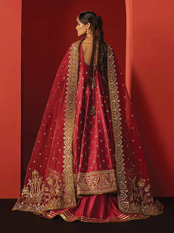 DIVANI by Afrozeh Embroidered Raw Silk Collection 2025 (AS-25-03)