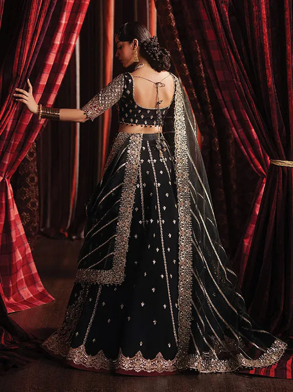 DIVANI by Afrozeh Embroidered Raw Silk Collection 2025 (AS-25-07)