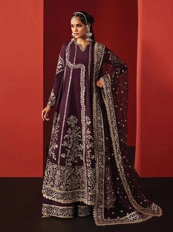 DIVANI by Afrozeh Embroidered Raw Silk Collection 2025 (AS-25-10)