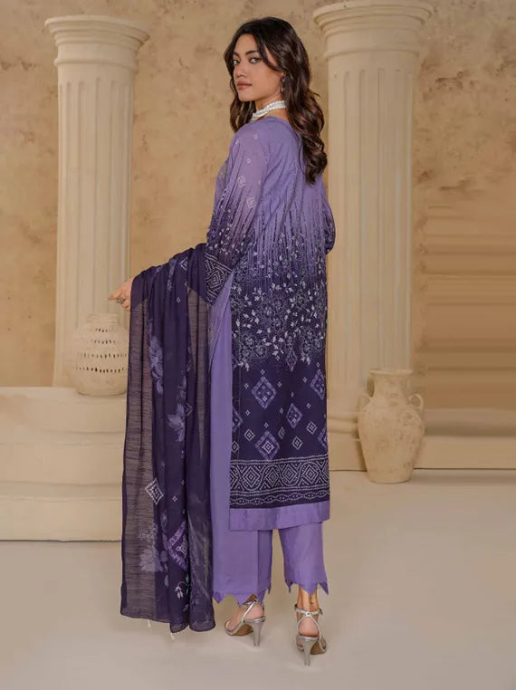 DOT To DOT by Zara Meer Lawn Collection 2026 Vol-415 (D-08)