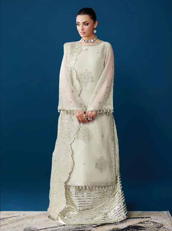 DUA by Alizeh Embroidered Chiffon Collection 2026 Vol-05 (06-Dew Drop)