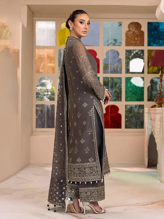 DUA by Alizeh Embroidered Fancy Collection 2026 (3012-Amaya Grey)