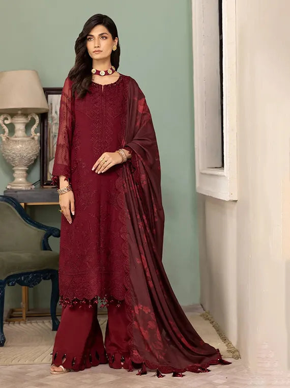 DUA by Alizeh Embroidered Fancy Collection 2026 (5017-Azalea)