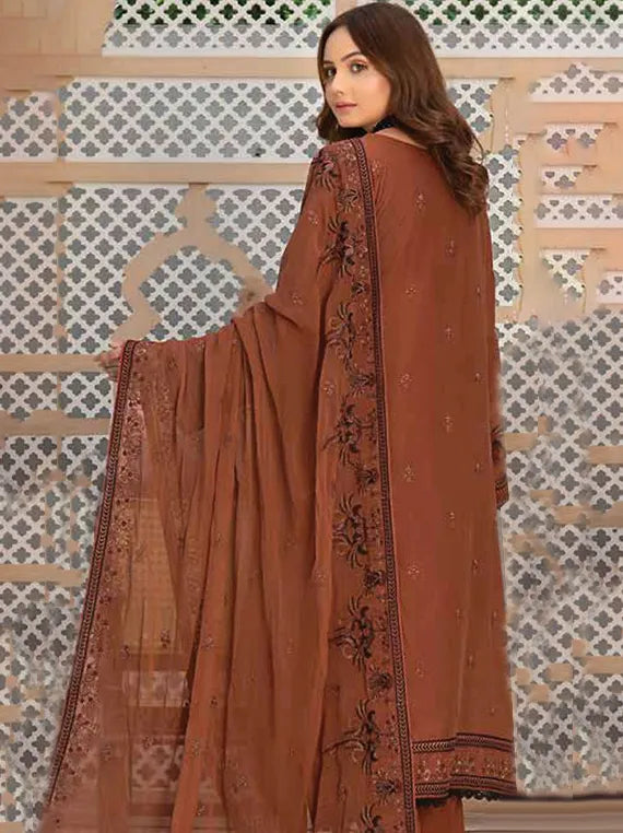 Dani Embroiderd Lawn Collection 2025 Vol-01 by Wania (WL-26)