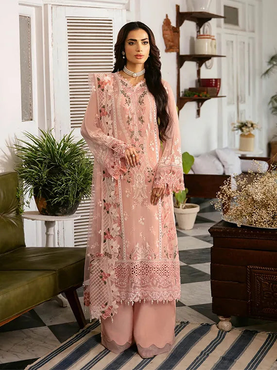 Dastak By Ramsha Luxury Chiffon Collection 2024 (Q-101)