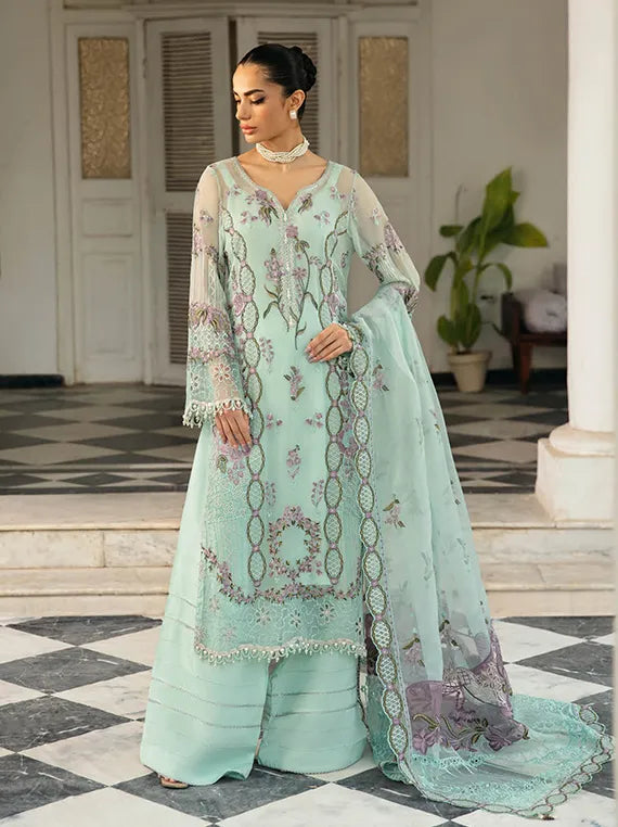 Dastak By Ramsha Luxury Chiffon Collection 2024 (Q-102)
