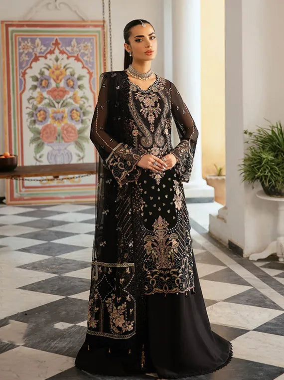 Dastak By Ramsha Luxury Chiffon Collection 2024 (Q-106)