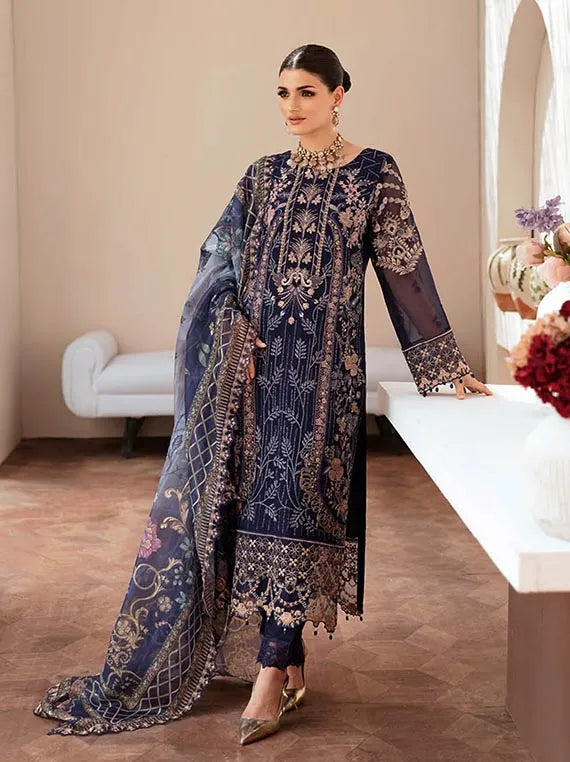 Dastan By Ramsha Chiffon Collection 2024 Vol-02 (T-202)