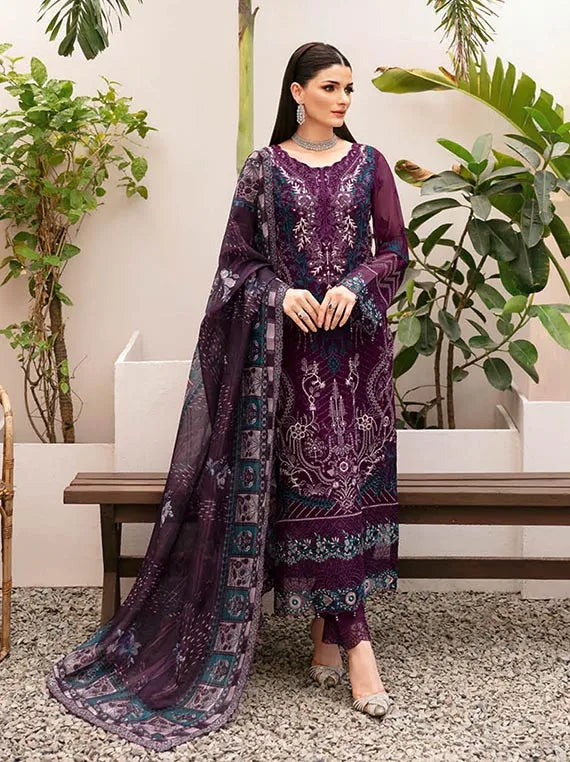 Dastan By Ramsha Chiffon Collection 2024 Vol-02 (T-207)