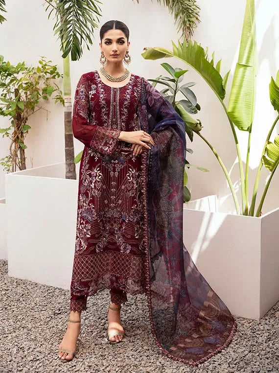 Dastan By Ramsha Chiffon Collection 2024 Vol-02 (T-210)