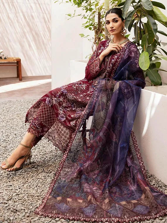 Dastan By Ramsha Chiffon Collection 2024 Vol-02 (T-210)