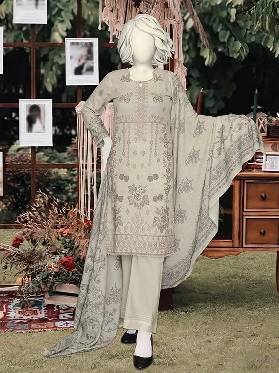 Dastoor by ABC Embroidered Peach Slub Collection 2025 (D-1241)