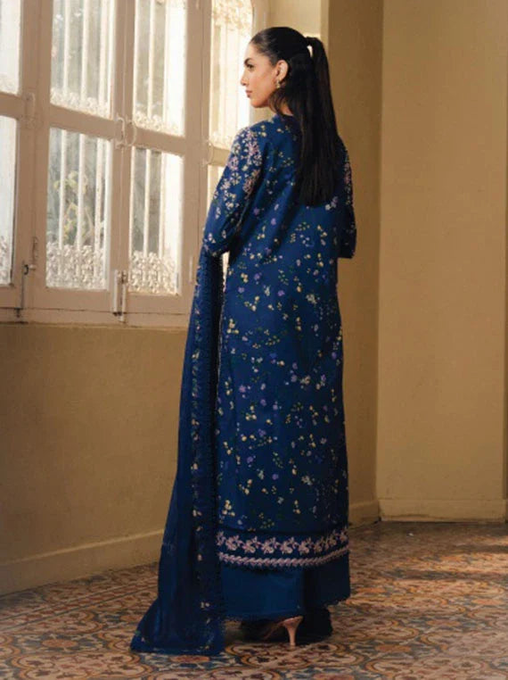 DayBreak by Afrozeh Printkari Lawn Collection 2026 (01-DUSKMELT)